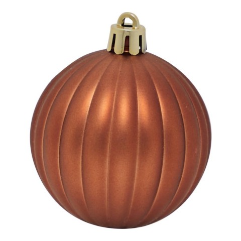 BOX 6 SFERE PLASTICA COPPER MM